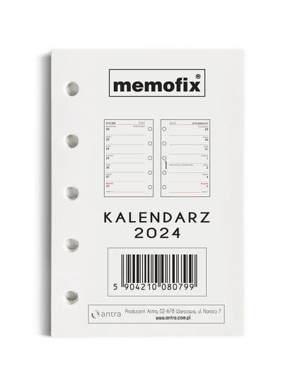 Antra, Wkład kalendarzowy 2024 A7 MEM/M/TN Antra