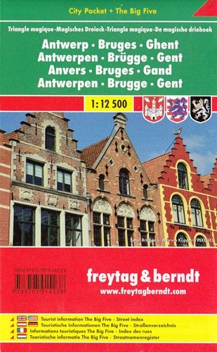 Antwerpia mapa 1:12 500 Freytag & Berndt Freytag & Berndt