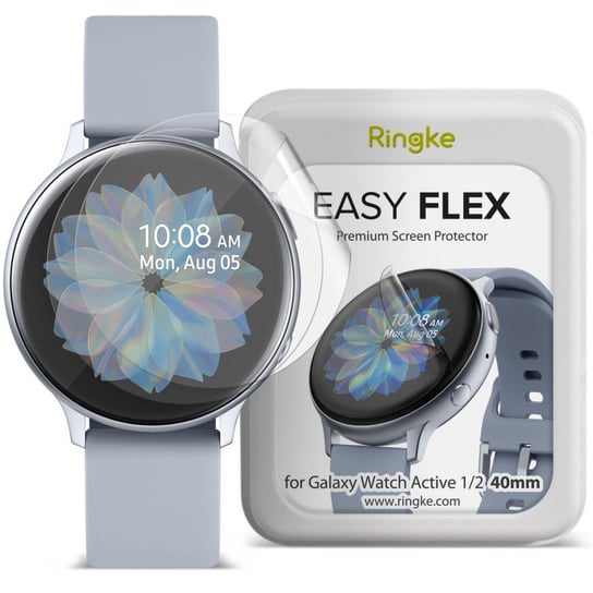 Antybakteryjna folia Ringke Easy Flex Samsung Galaxy Watch Active 1/2 (40mm) [3 PACK] Ringke