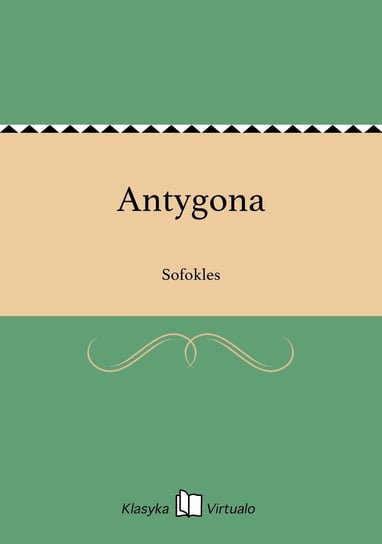 Antygona - ebook epub Sofokles