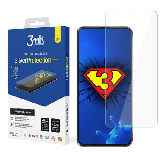 Antymikrobowa folia ochronna do Asus Zenfone 8 Flip 5G - 3mk SilverProtection+ 3MK