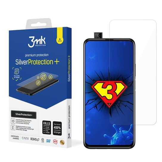 Antymikrobowa folia ochronna do Huawei P Smart Pro 2019 - 3mk SilverProtection+ 3MK