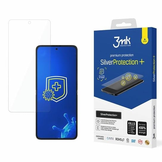 Antymikrobowa folia ochronna do Samsung Galaxy Z Flip 3 5G (Front) - 3mk SilverProtection+ 3MK