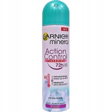 Antyperspirant dla kobiet Mineral Action Control Thermic<br /> Marki Garnier Garnier