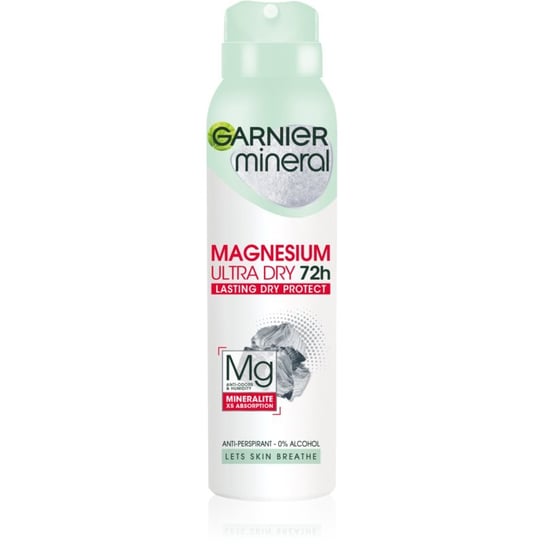 Antyperspirant dla kobiet Mineral Magnesium Ultra Dry<br /> Marki Garnier Garnier