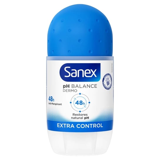 Antyperspirant w kulce unisex Extra Control Roll On Sanex 50 ml Sanex