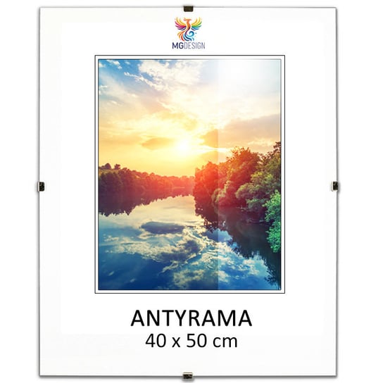 Antyrama plexi w rozmiarze 40x40 cm POSTERGALERIA
