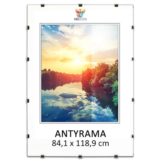 Antyrama plexi w rozmiarze 84,1x118,9 cm POSTERGALERIA