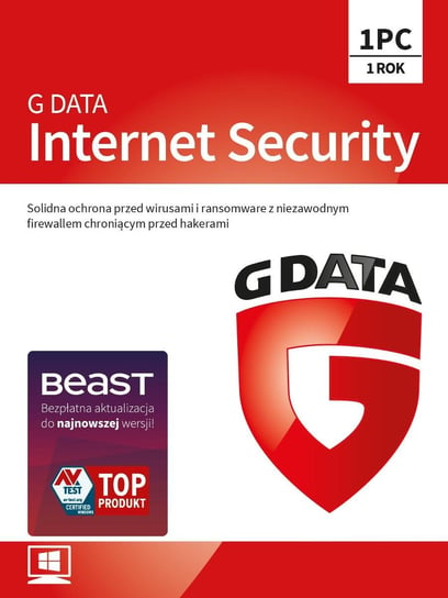 Antywirus G DATA Internet Security - 1 urządzenie, 1 rok G Data