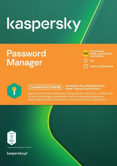 Antywirus Kaspersky Cloud Password Manager - 1 rok Kaspersky