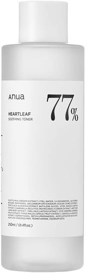 Anua Heartleaf 77% Soothing Toner - Kojący tonik do twarzy, 250ml Anua