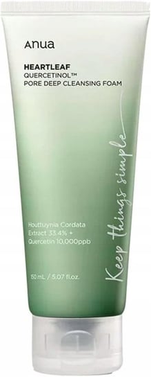 ANUA Heartleaf Quercetinol Pore Głęboko oczyszczająca pianka 150 ml Anua