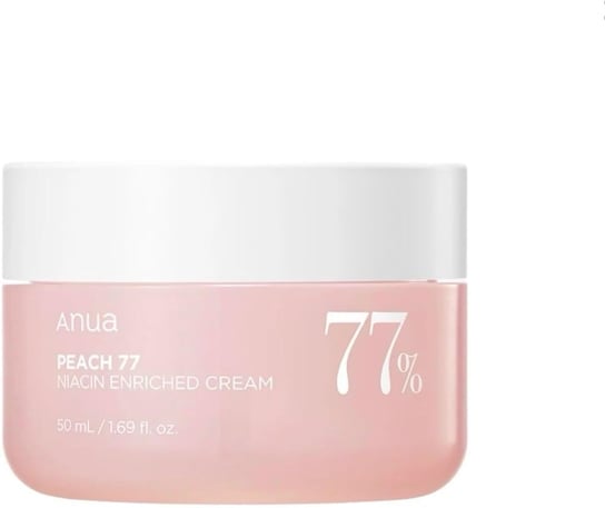 Anua, Peach 77 Niacin Enriched Cream, Krem Do Twarzy, 50ml Anua