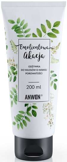 Anwen, Emolientowa Akacja, 200 ml, odżywka do włosów o niskiej porowatości Anwen