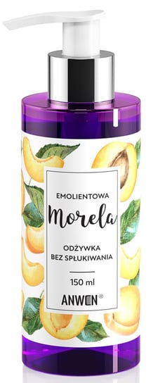 Anwen Emolientowa Morela, 150 ml, odżywka do włosów bez spłukiwania Anwen