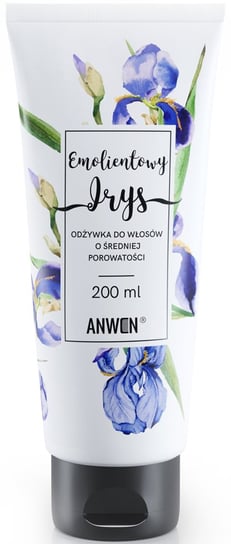 Anwen, Emolientowy Irys, 200 ml, odżywka do włosów o średniej porowatości Anwen