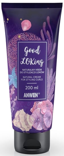 Anwen, Naturalny krem do stylizacji loków, 200 ml Anwen