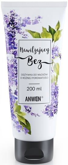 Anwen, Nawilżający Bez, 200 ml, odżywka do włosów o różnej porowatości Anwen