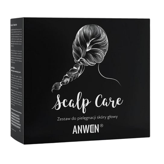 Anwen Scalp Care zestaw prezentowy do pielęgnacji skóry głowy grow me tender ziołowa wcierka rozgrzewająca 150ml + darling clementine serum do pielęgnacji skóry głowy 150ml Anwen