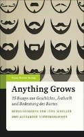 Anything Grows Steiner Franz Verlag