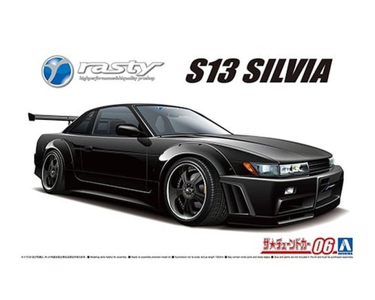 Aoshima 05947 1/24 TC#6 Rasty PS13 Silva Nissan AOSHIMA