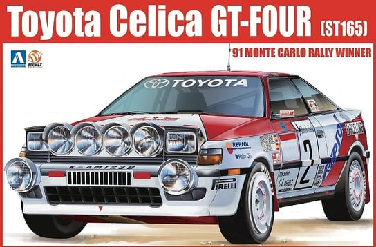 Aoshima Toyota Celica Gt-Four St165 91 Mc 1:24 184229 AOSHIMA