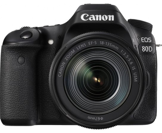 Aparat CANON EOS 80D + Obiektyw 18-135 mm, f/3.5-5.6, IS USM NANO Canon