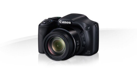Aparat CANON PowerShot SX520 HS, 16.8 Mpix, czarny Canon