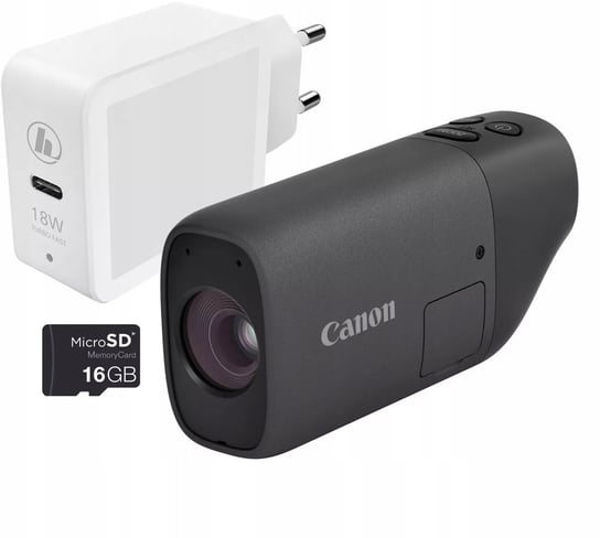 Aparat cyfrowy Canon PowerShot ZOOM Essential Kit czarny Canon