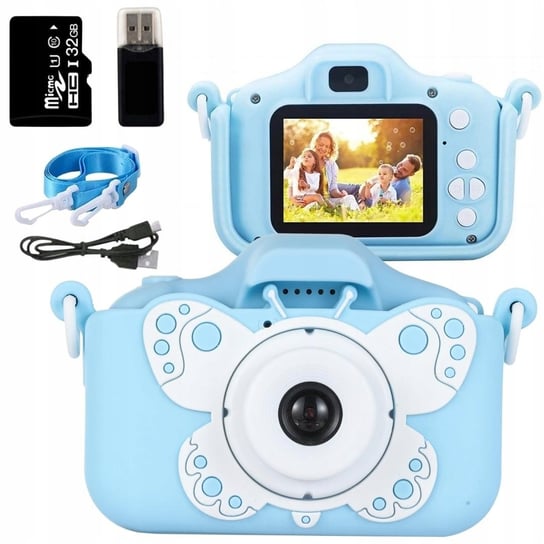 Aparat Cyfrowy Dla Dzieci Kamera Gry + Karta 32gb ZeeTech