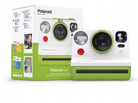 Aparat Natychmiastowy Polaroid Now / Zielony Polaroid