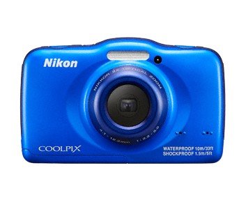Aparat NIKON Coolpix S32, niebieski Nikon