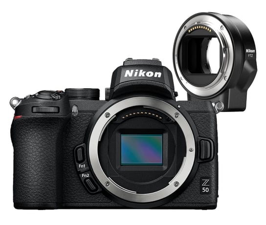 Aparat NIKON Z50 + Adapter FTZ Nikon