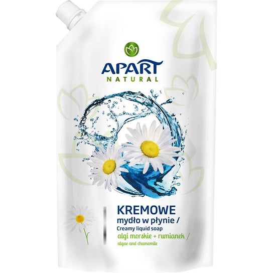 Apart Natural, kremowe mydło w płynie Algi Morskie i Rumianek, zapas, 400 ml Apart