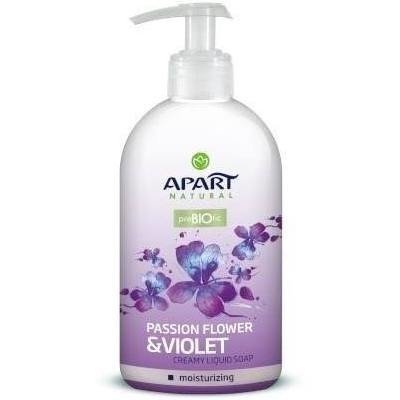 Apart, Natural, mydło w płynie Passion Flower & Violet, 500 ml Apart