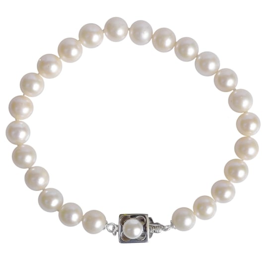 Apearl, Bransoletka z prawdziwych pereł, 6,5-7,5 mm Apearl