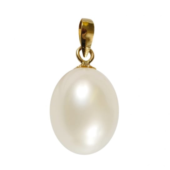 Apearl, Zawieszka złota z perłą, 1,5 cm Apearl