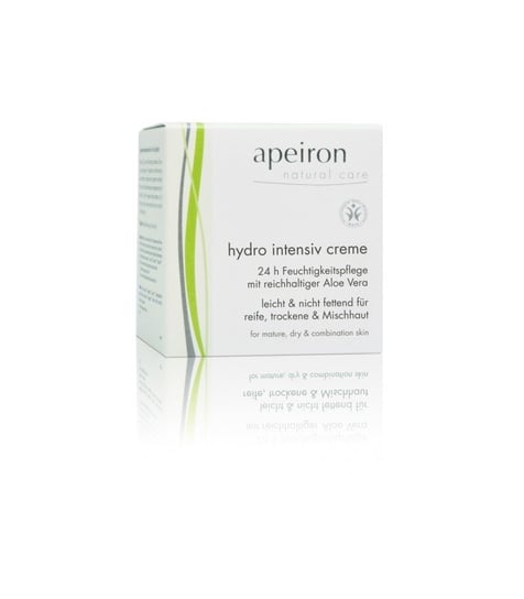 Apeiron, intensywnie nawilżający krem do skóry dojrzalej i mieszanej 24-godziny nawilżenie, 50 ml Apeiron