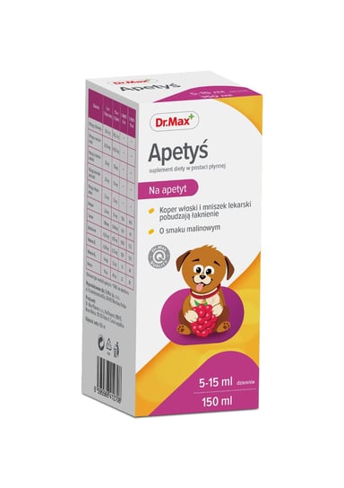 Apetyś Dr.Max, suplement diety, 150 ml Dr.Max