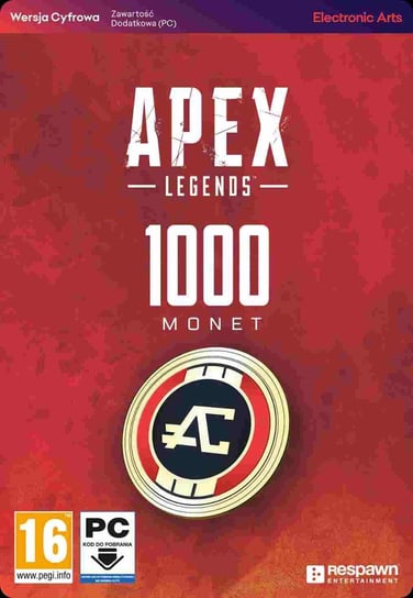 Apex Legends - 1000 monet PC - kod Electonic Arts Polska