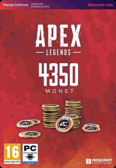 Apex Legends - 4350 monet PC - kod Electonic Arts Polska