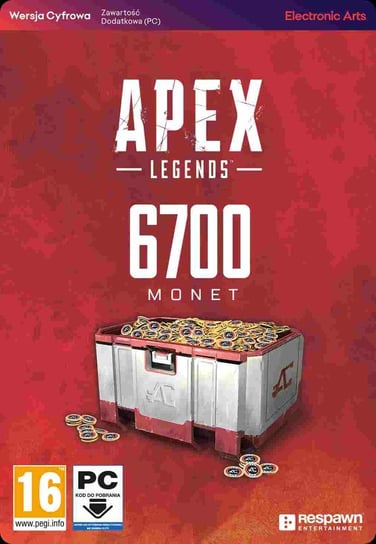 Apex Legends - 6700 monet PC - kod Electonic Arts Polska