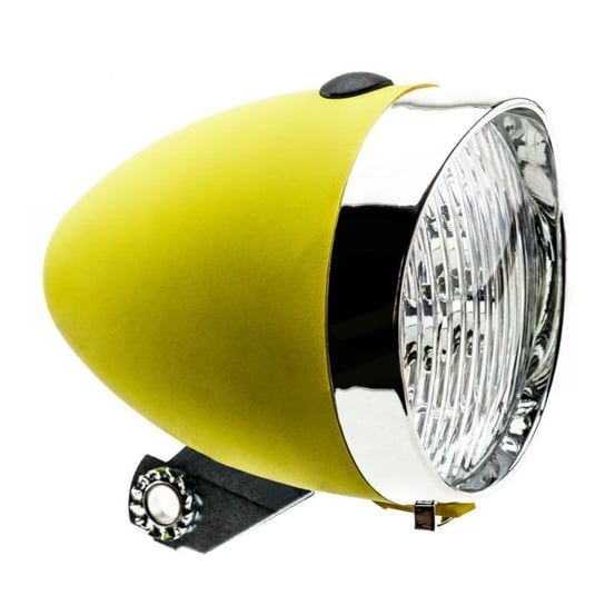 APG, Lampa przednia, Retro,160302, żółta, 72x88 mm APG
