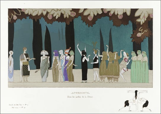 Aphrodite–In the gardens of the Goddess, Charles Martin - plakat 30x20 cm Galeria Plakatu