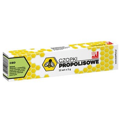 API Effect Czopki Propolisowe CBD 2g 12 szt. CBD Effect