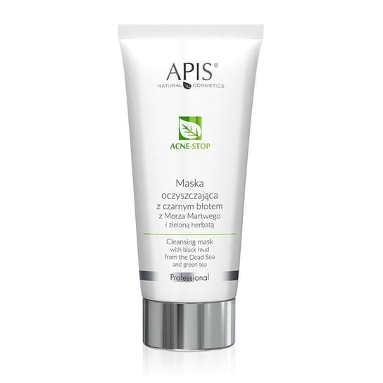 APIS Acne-Stop maska oczyszczająca z czarnym błotem 200ml Apis