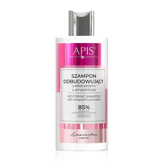 APIS, Amarantus Care szampon odbudowujący z ekstraktami z amarantusa 300ml Apis