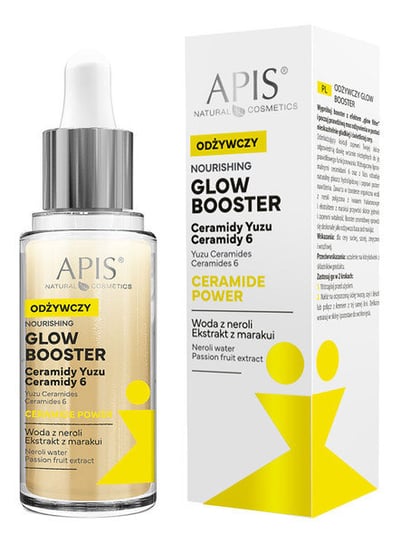 Apis Ceramide Power, Odżywczy Glow Booster do twarzy, 30ml Apis Natural Cosmetics