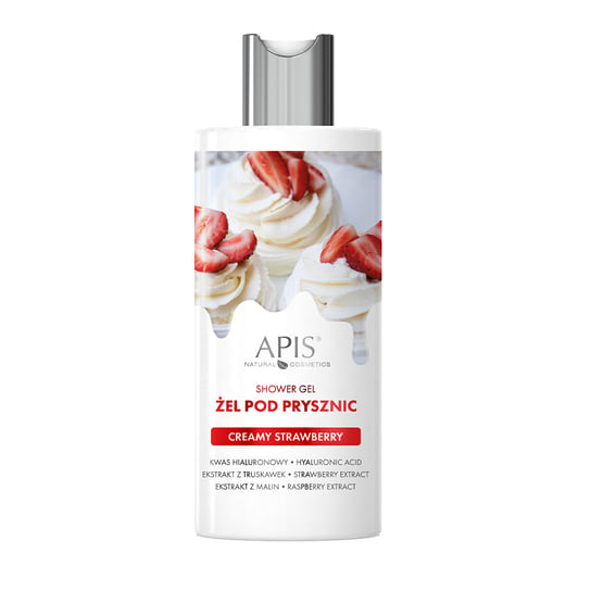 APIS, Creamy Strawberry żel pod prysznic, 300ml Apis