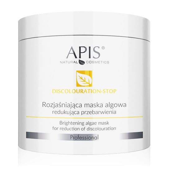 Apis Discolouration-stop Brightening Algae Mask Rozjaśniająca Maska Algowa Redukująca Przebarwienia 200g Apis